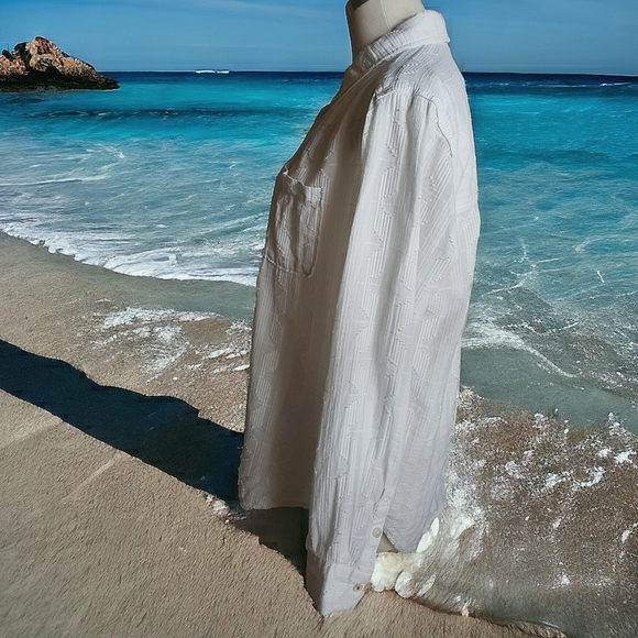 Anthropologie Top The Theresa Lace S PILCRO White Button Down Chic Hi-Low Shirt - Picture 4 of 16